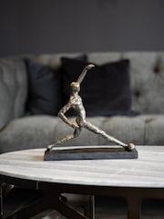 Libra Interiors Bronze Football Player Sculpture - Image 1 of 6