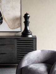 Libra Interiors Black Decorative Queen Finish Ornaments - Image 1 of 5