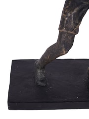 Libra Interiors Bronze Tennis Player Sculpture - Image 6 of 6
