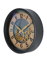 Libra Interiors Black Palladium Mini Dials Clock Black 32.8cm - Image 3 of 6