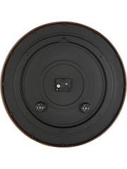 Libra Interiors Brown Grain Effect Clock 53cm - Image 4 of 6