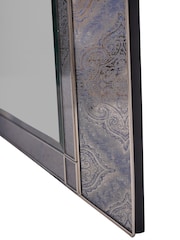 Libra Interiors Smoke Mandala Pattern Mirror 60x90cm - Image 6 of 6