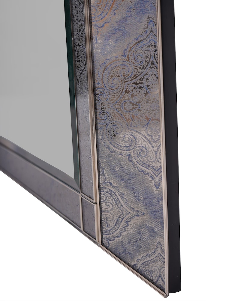 Libra Interiors Smoke Mandala Pattern Mirror 60x90cm - Image 6 of 6