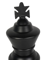 Libra Interiors Black Decorative King Finish Ornament - Image 2 of 5