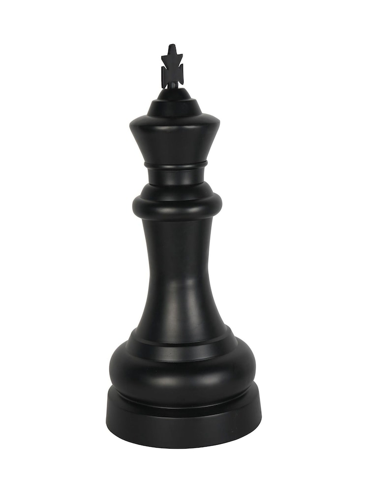 Libra Interiors Black Decorative King Finish Ornament - Image 5 of 5