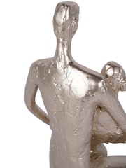 Libra Interiors Champagne Gold Loving Couple Sculpture - Image 5 of 6