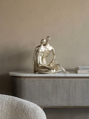 Libra Interiors Bronze Large Loving Couple Sculpture - Image 1 of 6