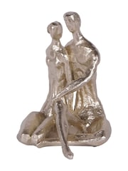 Libra Interiors Bronze Large Loving Couple Sculpture - Image 3 of 6