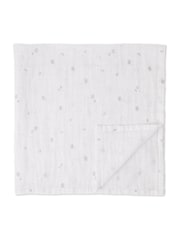 MORI White Cotton Large Muslin Square - Image 3 of 4