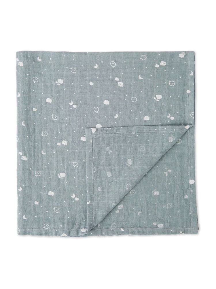 MORI White Cotton Large Muslin Square - Image 2 of 3