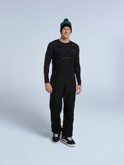 Animal Black Mens Carve Bib Front Ski Pants - Image 2 of 4