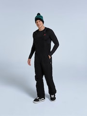 Animal Black Mens Carve Bib Front Ski Pants - Image 4 of 4