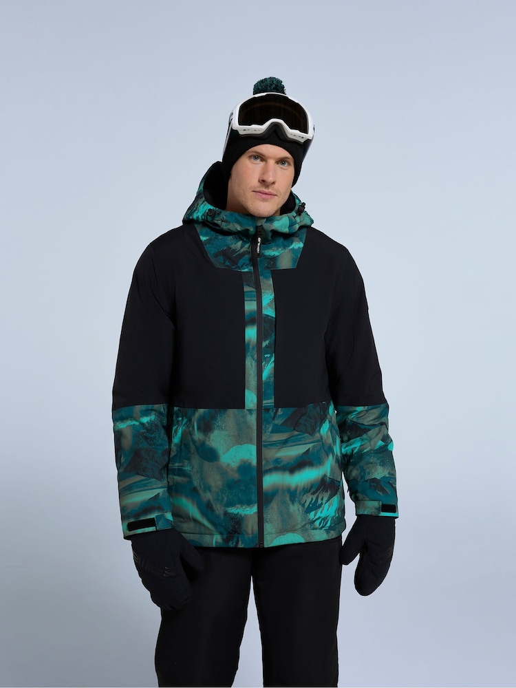 Animal Green Mens Cruise Snow Jacket - Image 1 of 4