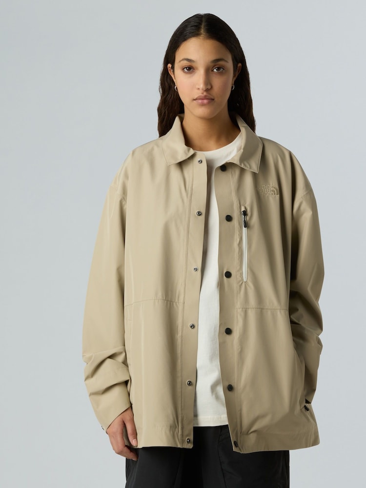 The North Face Brown NSE Tech Overshirt - Image 10 of 10