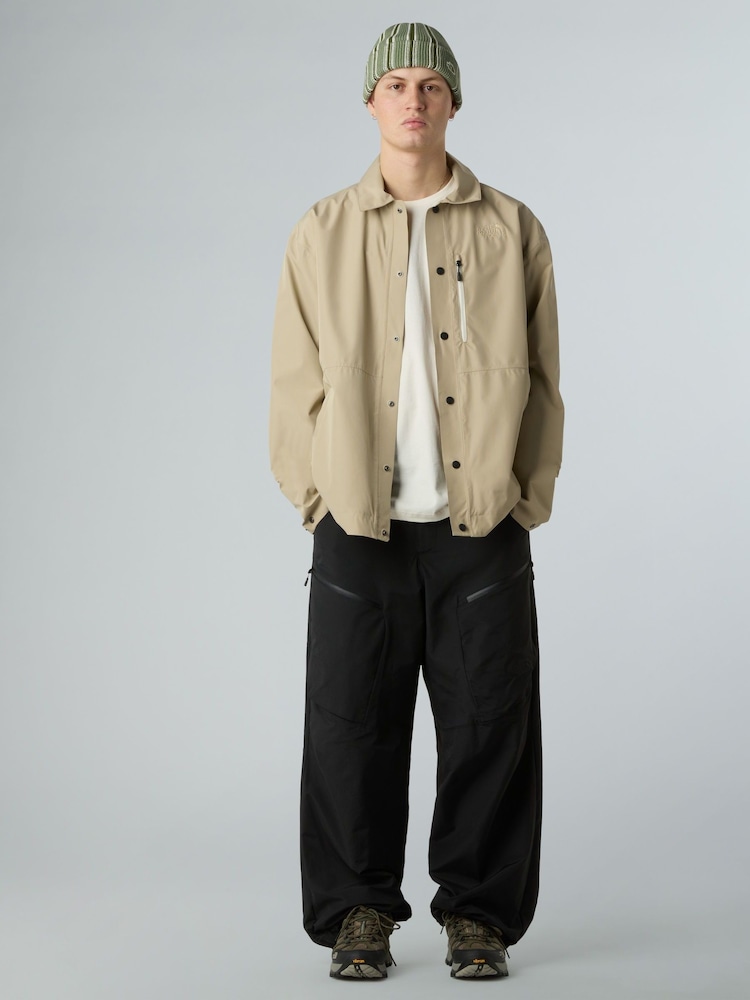 The North Face Brown NSE Tech Overshirt - Image 2 of 10 The North Face Brown NSE Tech Overshirt - Image 2 of 10