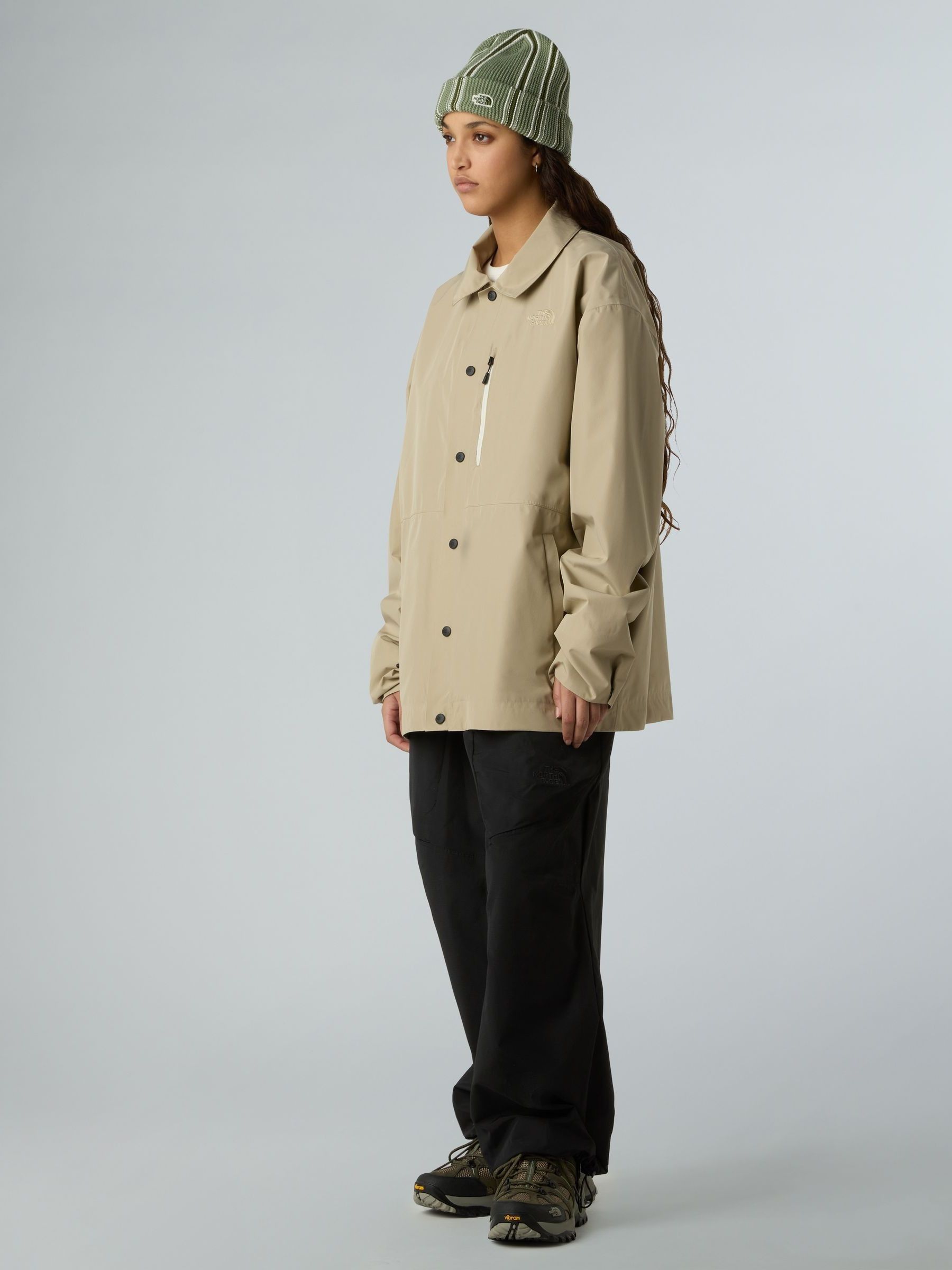 TAUPE　Nidom Color Sticth Shirt Jacket Buy The North Face Brown NSE Tech Overshirt from Next USA