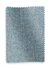 Mid Blue Chunky Marl Upholstery Swatch - Image 1 of 1