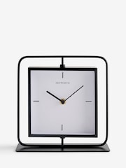 Black Swivel Mantel Clock - Image 4 of 4