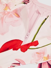 Reiss Ivory Katy 4-9 yrs Reiss | NYBG Long-Sleeve Swimsuit - Image 7 of 7