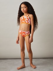 Reiss Phoebe Floral-Print Bikini Top - Imagen 3 de 4