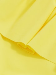 Reiss Yellow Leomie Ruched Ruffle Swimsuit - Image 4 of 4