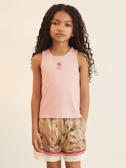 Reiss Sammie Reiss | NYBG Satin Floral-Print Shorts - Imagen 4 de 6