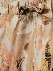 Reiss Sammie Reiss | NYBG Satin Floral-Print Shorts - Imagen 6 de 6