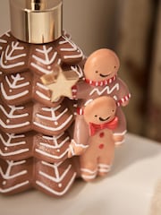 Brown Gingerbread Christmas Tree Soap Dispenser - Image 2 of 3