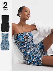 JD Williams Bandeau Playsuits 2 Pack - Imagen 1 de 5