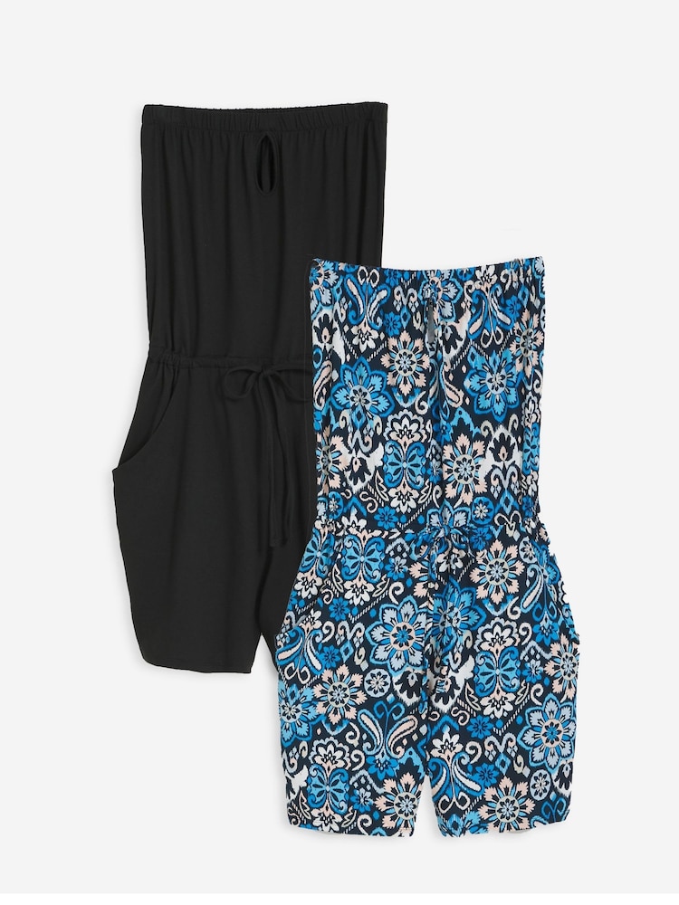 JD Williams Bandeau Playsuits 2 Pack - Imagen 5 de 5