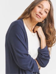 Azul - JD Williams Soft Touch Cardigan - Imagen 3 de 4