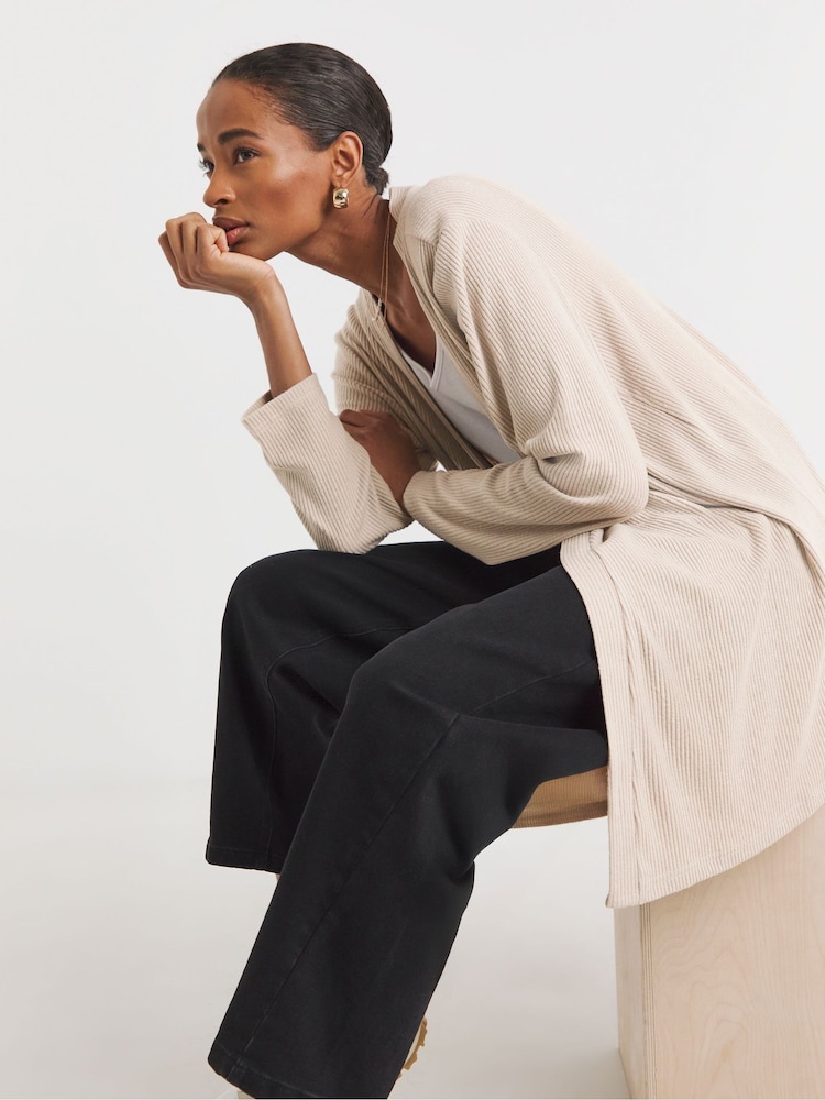 JD Williams Natural Soft Touch Cardigan - Image 4 of 4