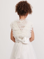 Phase Eight Pink Yasmine Tulle Cover-Up - Image 3 of 6
