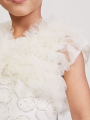 Phase Eight Pink Yasmine Tulle Cover-Up - Image 4 of 6