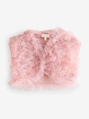 Phase Eight Pink Yasmine Tulle Cover-Up - Image 6 of 6