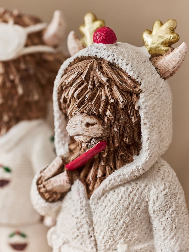 Natural Hamish Christmas Pudding Set of 2 Ornament - Image 2 of 3