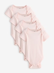 Pink Baby Bodysuit 4 Pack - Image 1 of 2