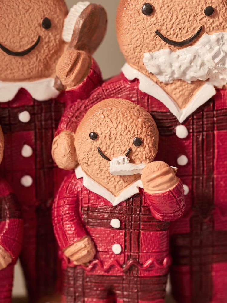 Natural Gingerbread Christmas Single Ornament - Image 2 of 3