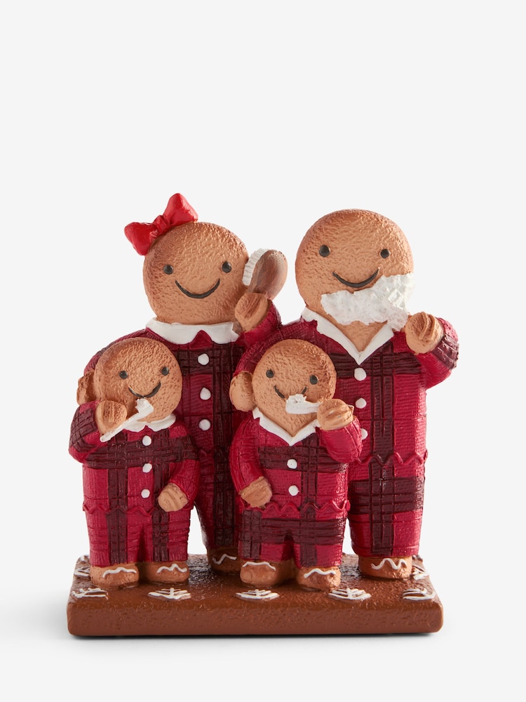 Natural Gingerbread Christmas Single Ornament - Image 3 of 3 Natural Gingerbread Christmas Single Ornament - Image 3 of 3