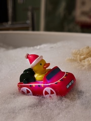 Red Car Christmas Light Up Bath Rubber Duck - Image 2 of 4
