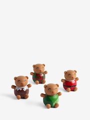 Set of 4 Multi Bertie Bear Christmas Bath Buddies - Image 2 of 3