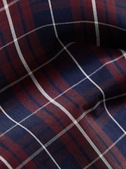 Plum Purple Long Sleeve Cotton Check Shirt (3-16yrs) - Image 3 of 4