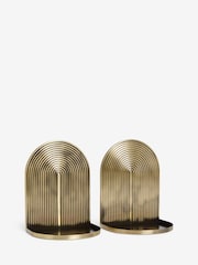Gold Set of 2 Display Shelves - Image 6 of 7