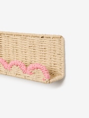 Pink Woven Scallop Picture Shelf - Image 4 of 4