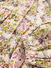 Ochre Yellow Print Long Sleeve Collar Dress (3mths-8yrs) - Image 9 of 9