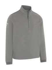 Callaway Apparel Grey Hex Quarter Zip Fleece - Image 8 of 10