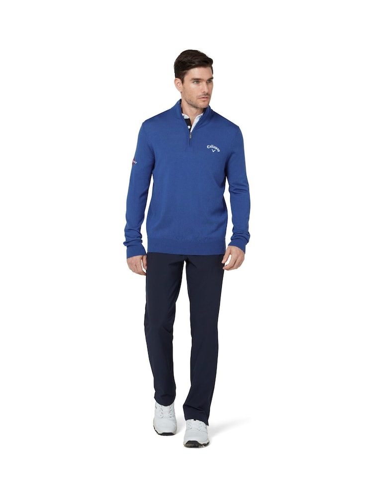 Callaway Apparel 1/4 Blended Merino Sweater - Image 2 of 5