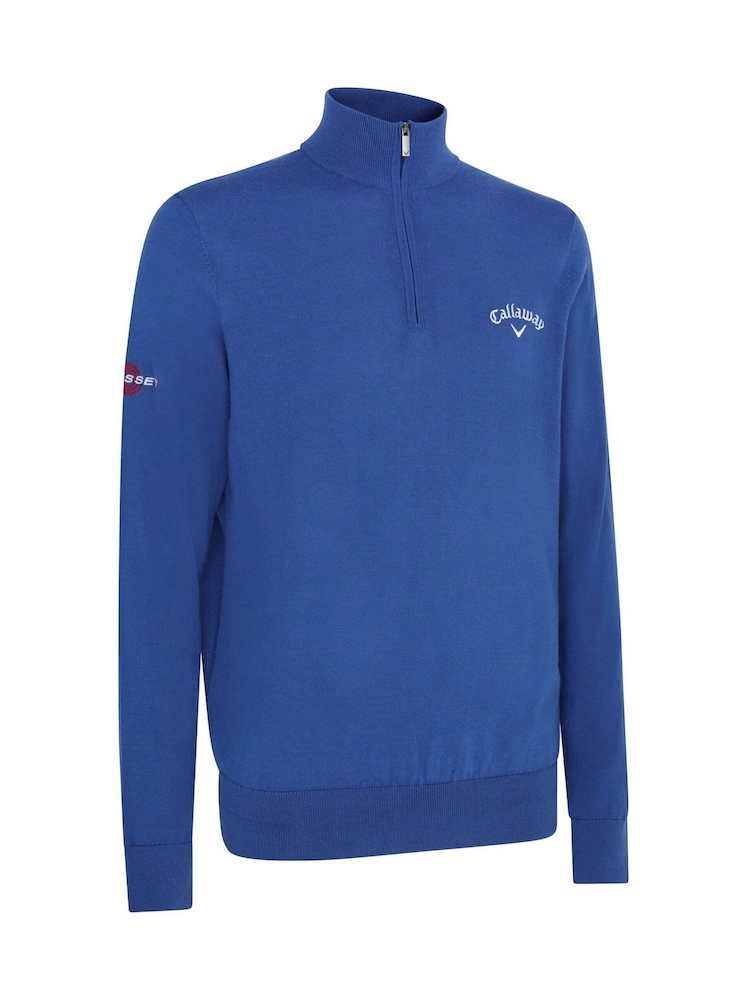 Callaway Apparel 1/4 Blended Merino Sweater - Image 4 of 5