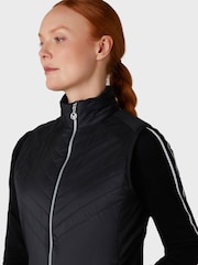 Callaway Apparel Chev Primaloft Black Vest - Image 4 of 6