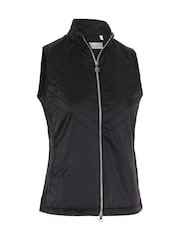 Callaway Apparel Chev Primaloft Black Vest - Image 5 of 6